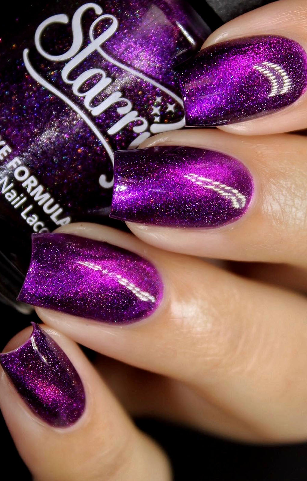 Saturn - Magnetic Holographic Nail Polish by Starrily - The Planets  Collection