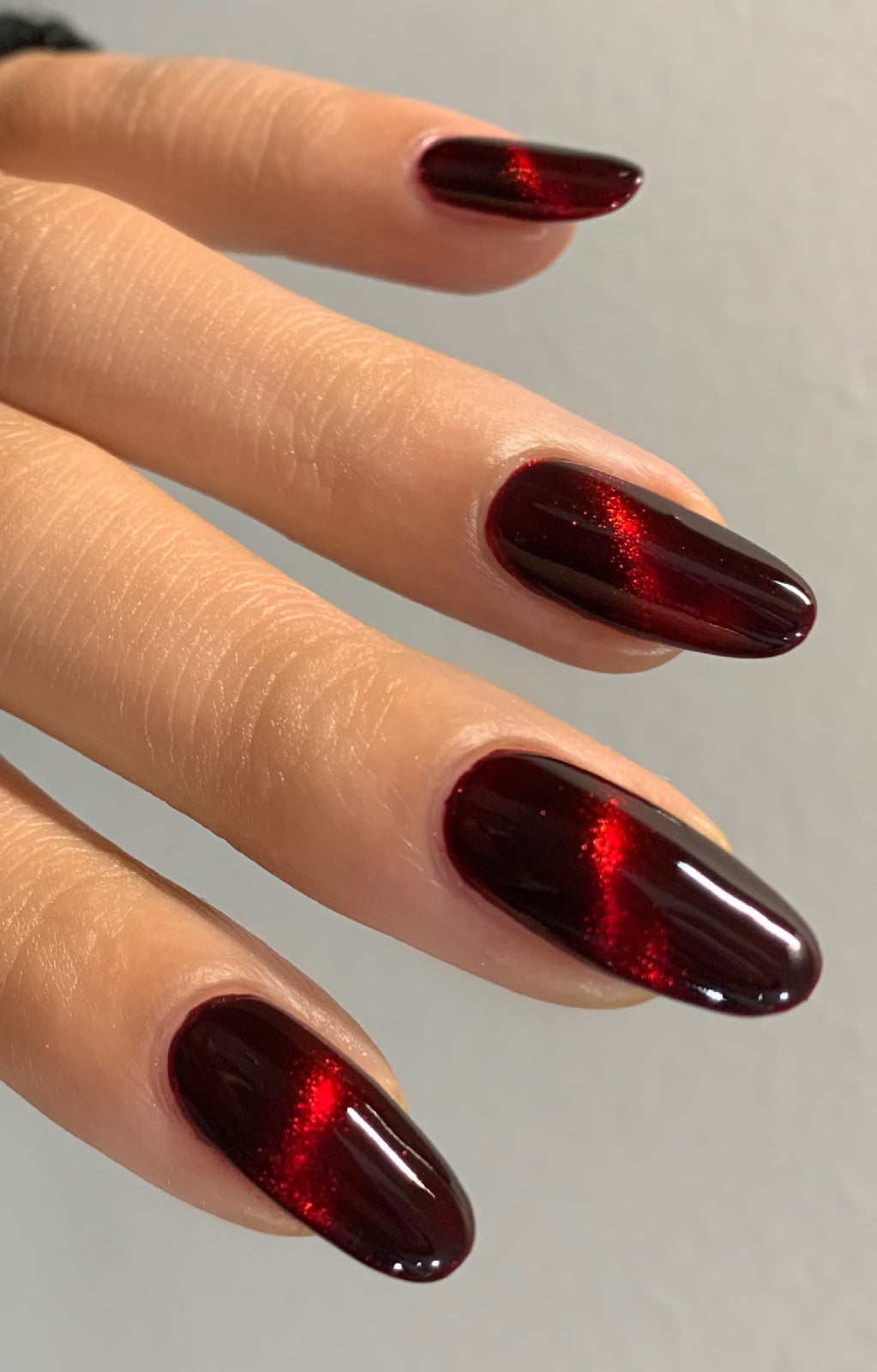 Dark Red Nail Polish | TikTok