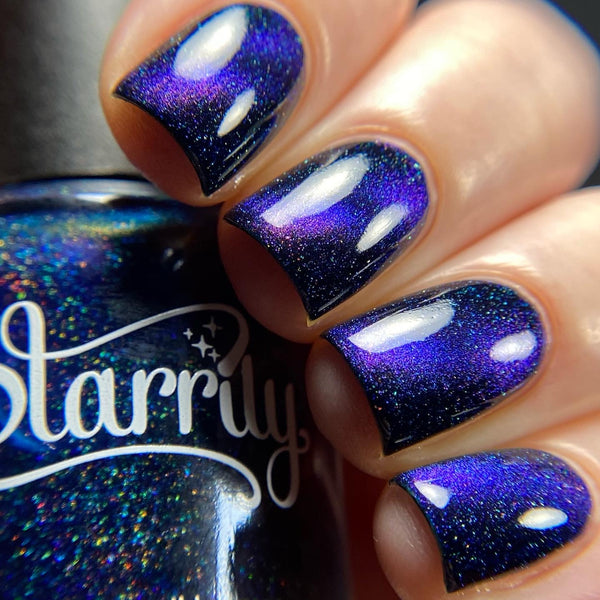 Neptune - Magnetic Holographic Nail Polish by Starrily - The Planets ...